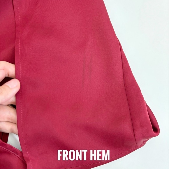 FLAWS NBD Alessi Gown in Burgundy Size XS - Picture 6 of 14